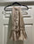 Philosophy petite Size Petite S cream/tan dressy tank top 100% polyester Women's - S