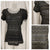 DEB black & golden blouse  Women's - M