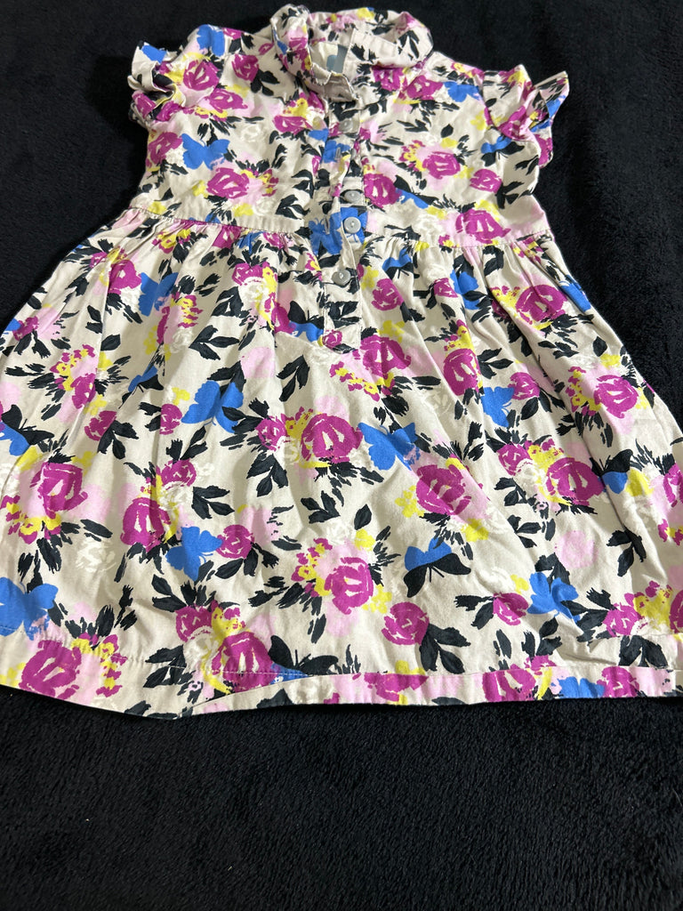 Baby gap White floral dress 2T