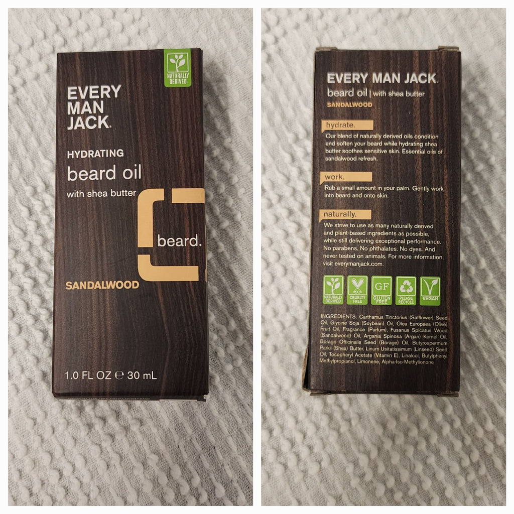 NEW EVERY MAN JACK BEARD OIL