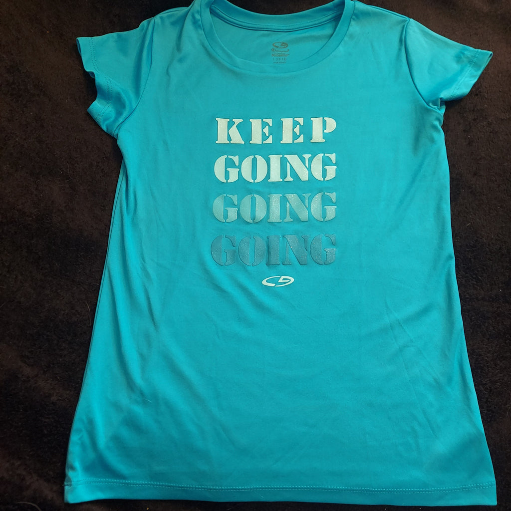 Champion Keep going dri fit short sleeve 10-12