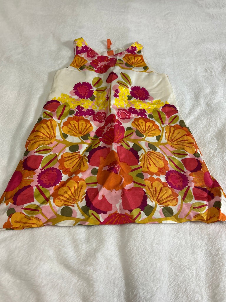 Crew cuts Silk floral dress 2T