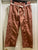 Kensie Rust colored High waisted capris approx 25 inch length Women's 14