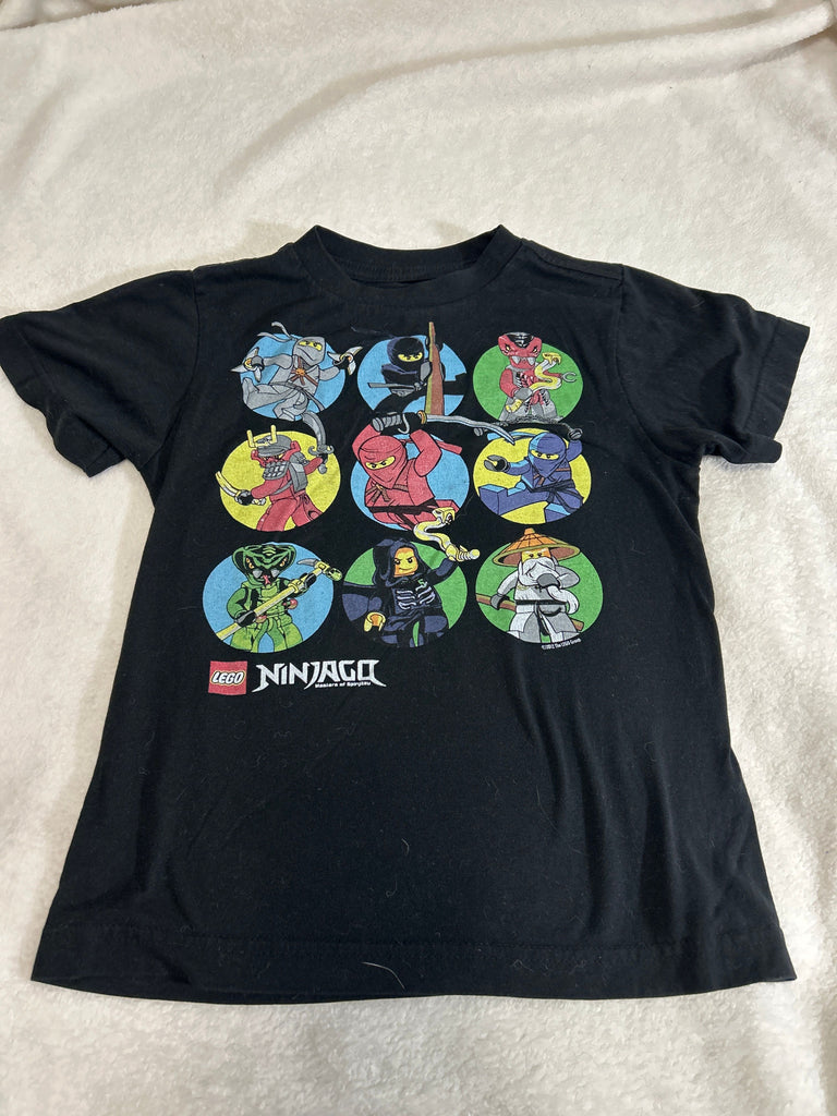 Old Navy collectibles Ninjago black tee shirt 7-8