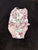 NEW Drama queen Brand New! Aqua one piece with pink flowers 2T