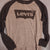 Levis Gray long sleeve w logo 10-12