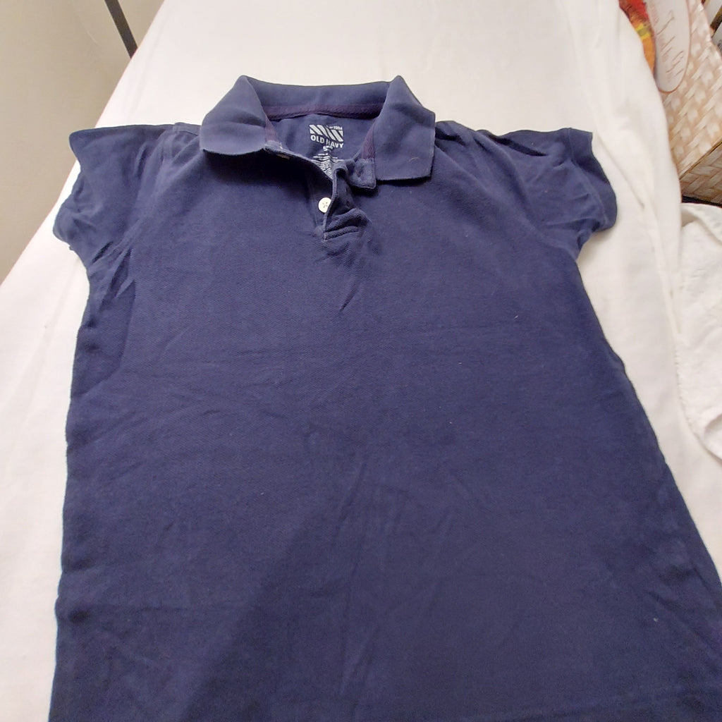 Old navy Navy Blue collared short sleeve 5T/5