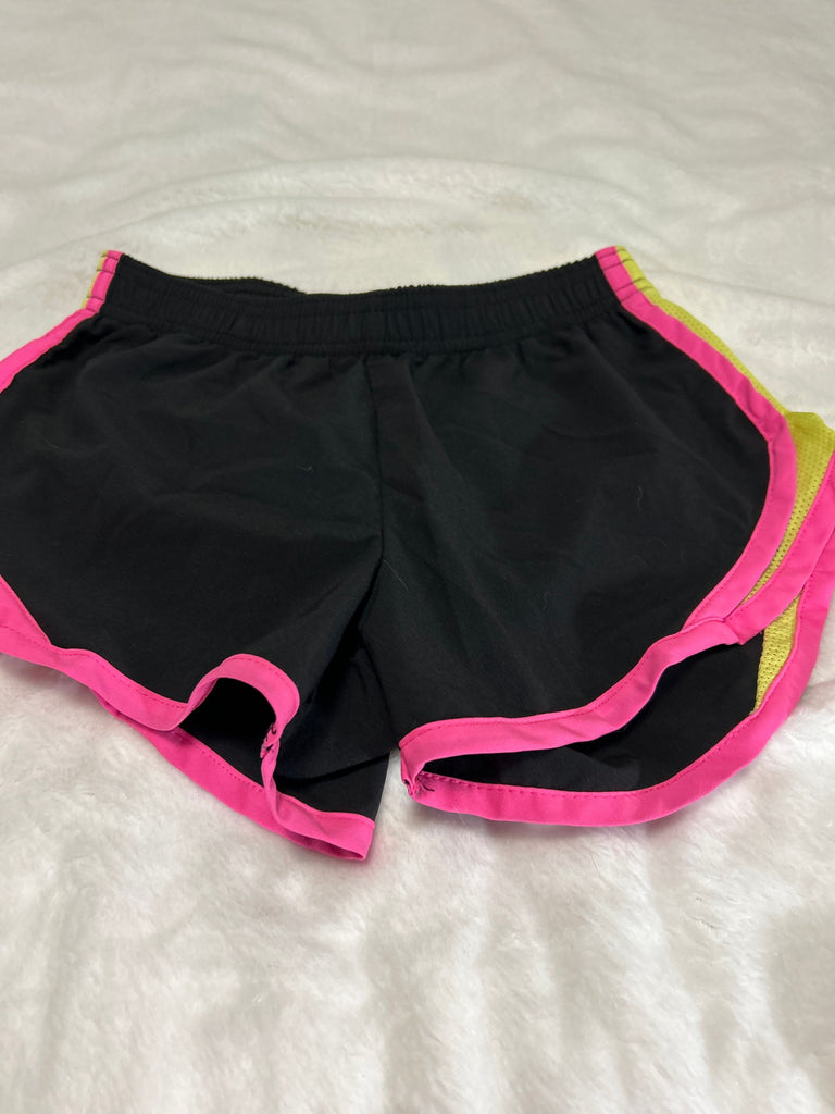 Soffe Black pink and white shorts 7-8
