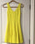 Design Lab Yellow A-line dress Women's - S
