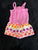 Cherokee Pink multicolor romper 18-24 Months