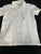 NEW OLD NAVY White collared short sleeve polo 10-12
