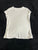 Cat and Jack White cap sleeve T-shirt 7-8