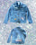 Disney Cinderella Denim Jacket Girls 5/6 Cinderella Denim Jacket 5T/5