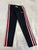 Adidas Black and pink athletic pants 6T/6