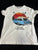 Old Navy White T-shirt with car detail enjoy the ride 7-8
