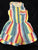 Abercrombie kids Multicolored striped romper 7-8