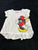 Disney White Minnie mouse T-shirt 18-24 Months