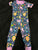 Children Place Blue jungle print pajamas 18-24 Months