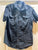 Helix Black shortsleeve button down shirt Men's - M