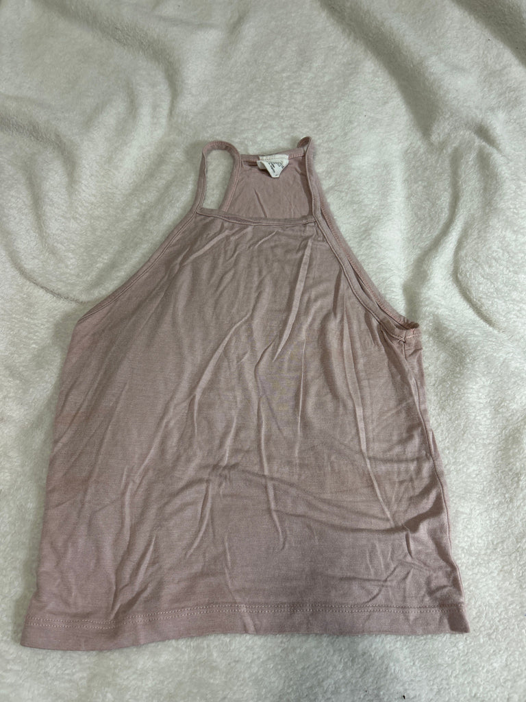 Essentials By full tilt Dusty rose spaghetti Strap tank top 5T/5