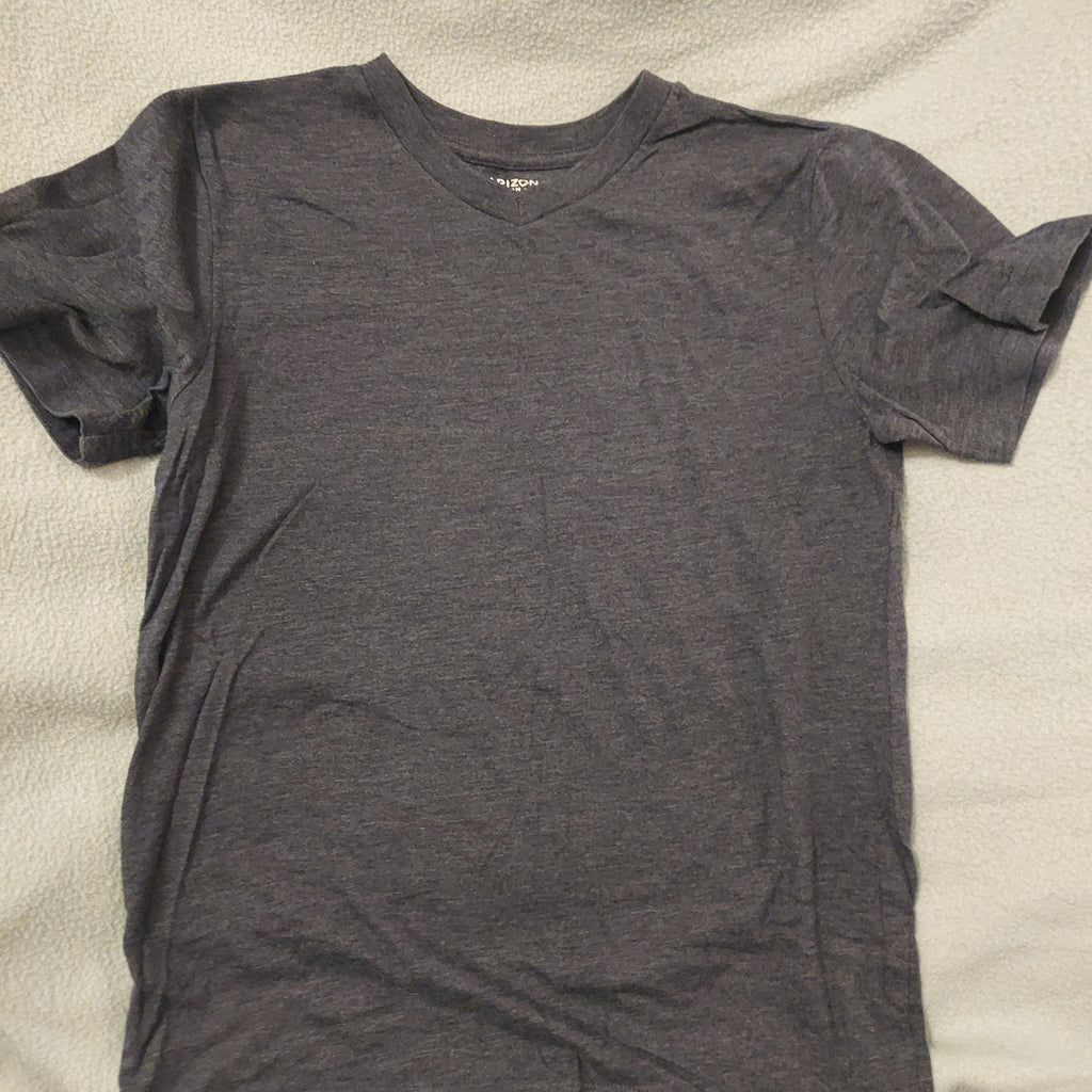 Arizona Blue v neck short sleeve 10-12
