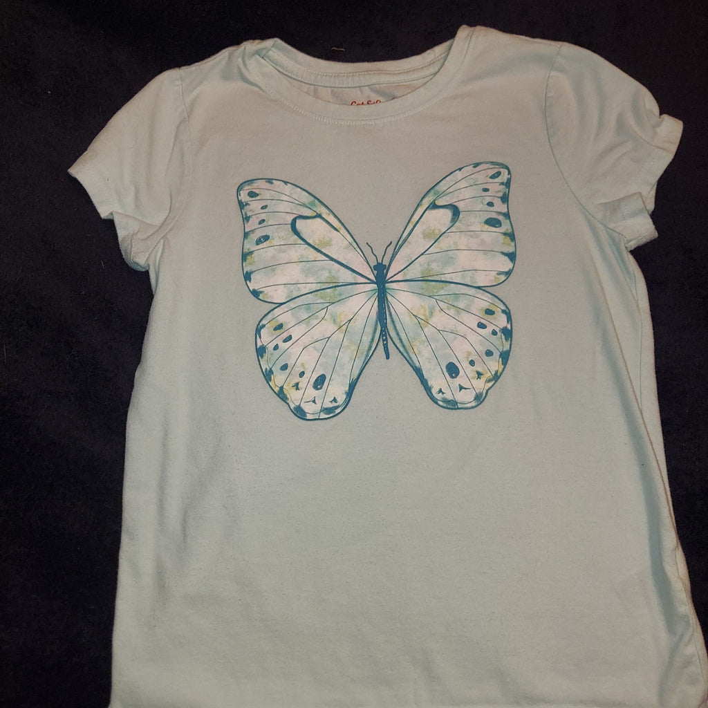 Cat and jack Butterfly short sleeve 7-8