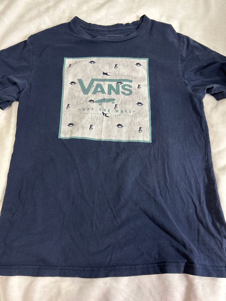 Vans Blue T-shirt, vans decal 10-12