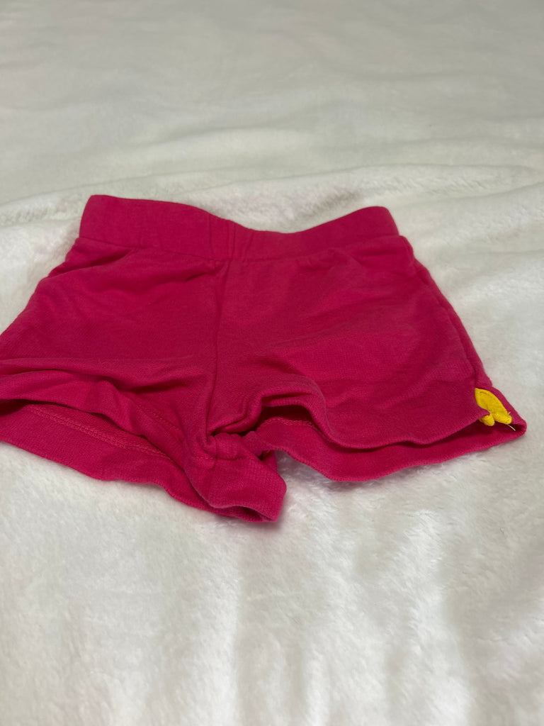 Circo Hot pink shorts with little yellow accents 3T