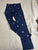 New Old Navy Blue snowflake accent leggings 5T/5