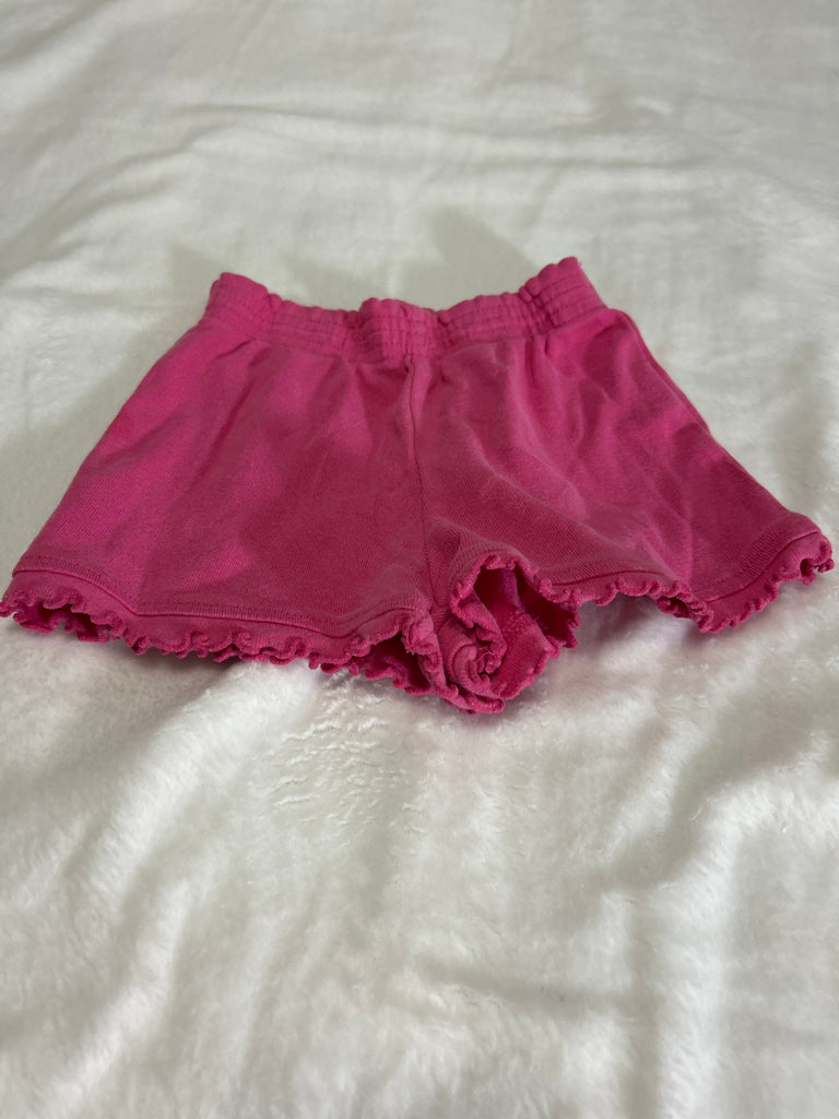 Children place Pink ruffle shorts 18-24 Months