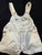 Zara girls Denim short overalls 4T