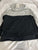 Adidas Black and gray pullover hoodie with white stripes 10-12