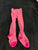 Target Pink sparkle, knit, tights 12 Months