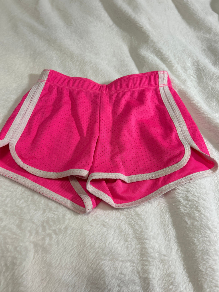 Justice Neon pink shorts 6T/6