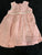 la Princess Pink and white seersucker dress with daisies 3T