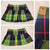 NEW HOLLISTER green/blue SKIRT  Junior S - 1