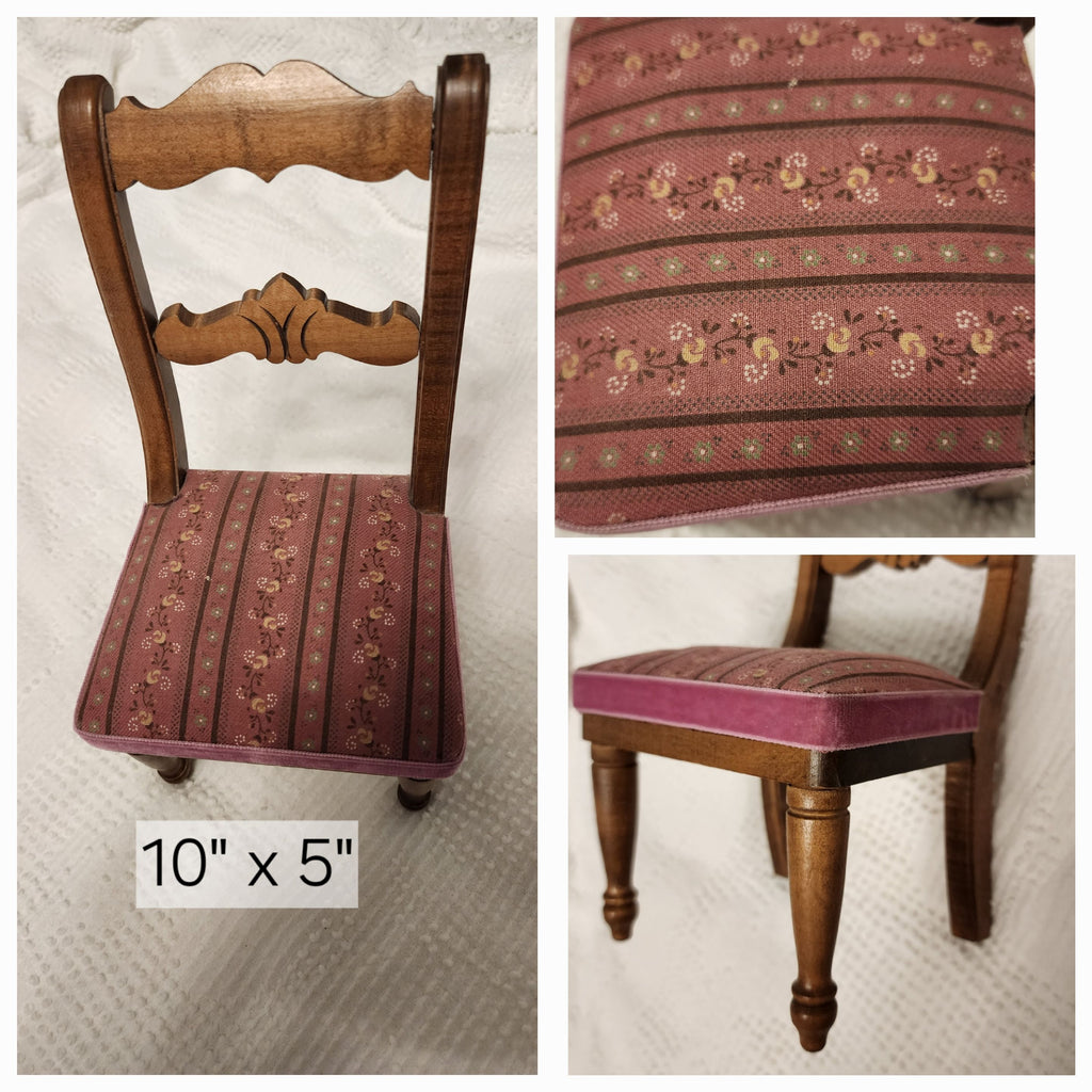 WOODEN DOLL CHAIR