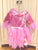 Pink Flowe Fairy Pink flower fairy with headband, Toddler girls size 23