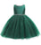 Girls Emerald Green Tulle Dress Size 5-6