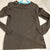 Cat and jack Black long sleeve like new! 4T