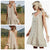 BEACH CASUAL DRESS Tan Women's - S