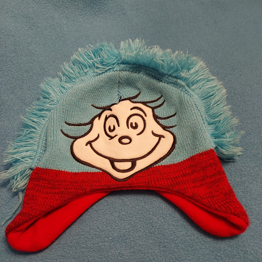 Dr Seuss Thing 1 hat one size fits all used  5-8 year old