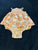 Carters Peach flowered romper 6-9 Months